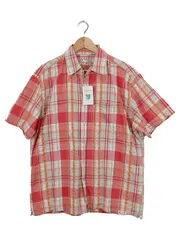 Vorschaubild 1 von Herren Karohemd Kurzarm Mehrfarbig Kariert Gr. 52;XL