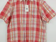 Vorschaubild 3 von Herren Karohemd Kurzarm Mehrfarbig Kariert Gr. 52;XL