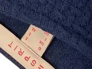 Vorschaubild 6 von Damen Blusenkleid Blau L Strukturmuster Midikleid Casual 40