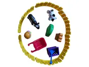 Vorschaubild 1 von Bauernhof Tiere Zubehör Spielfiguren-Set Kinder Mehrfarbig
