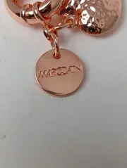 Vorschaubild 2 von Damen Armband Gold Herz Elegant Klassisch 22cm Metall