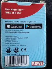 Vorschaubild 4 von Wer ist es? Kartenspiel Ratespiel für Kinder & Familie