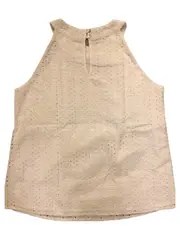 Vorschaubild 4 von Top Lochstickerei Damen Gr. M Weiß Ärmellos