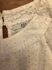 Vorschaubild 2 von Top Lochstickerei Damen Gr. M Weiß Ärmellos