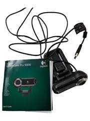 Vorschaubild 1 von QuickCam Pro 9000 Webcam USB 2MP Autofokus Schwarz