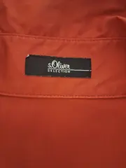 Vorschaubild 2 von Selection Damen Bluse Kurzarm Rot Gr. 42 XL Knopfleiste