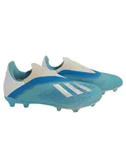 Vorschaubild 1 von X 19+ FG Fußballschuhe Kinder Gr. 35 Blau Weiß Nocken