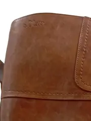 Vorschaubild 3 von Damen Reiterstiefel Leder Braun Gr. 38 Klassisch Alltag Reißverschluss