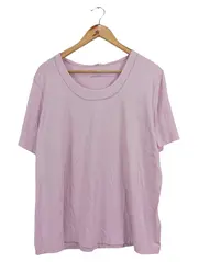 Vorschaubild 1 von Damen T-Shirt Gr. 48 Lila Casual Kurzarm