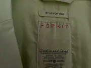 Vorschaubild 5 von Blazer Damen Gelb Uni Baumwolle Gr. 42/XL Modern Casual