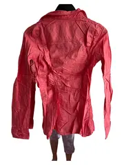 Vorschaubild 2 von edc Bluse Langarm Uni Pink Gr. 36/S Baumwolle Casual Damen