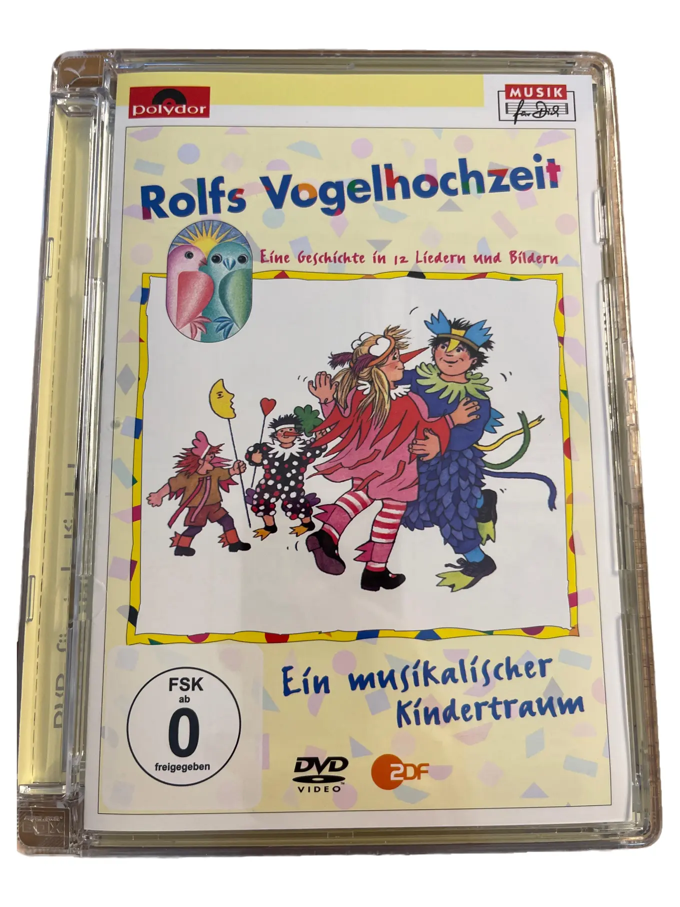Rolf Zuckowski Rolfs Vogelhochzeit DVD Musical Kinder 12 Lieder