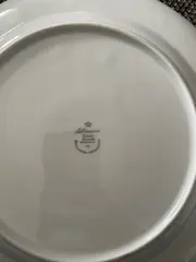 Vorschaubild 2 von Eierbecher Porzellan Weiß Klassisch mit Blumenmuster