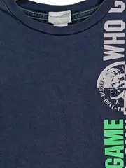 Vorschaubild 3 von T-Shirt Jungen Gr. 134 Blau Logo Print Only The Brave Baumwolle