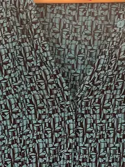 Vorschaubild 4 von EDC Damen Bluse Gr. 38/M Mehrfarbig V-Ausschnitt Langarm Viskose