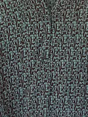 Vorschaubild 3 von EDC Damen Bluse Gr. 38/M Mehrfarbig V-Ausschnitt Langarm Viskose