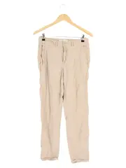 Vorschaubild 1 von Stoffhose Damen Gr. 36 S Beige Casual Lyocell Büro Arbeit