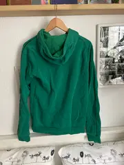 Vorschaubild 2 von Hoodie Herren Grün Kapuzenpullover Einheitsgröße Sportlich