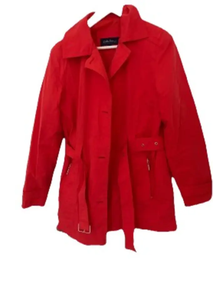 ATTENTION COLLECTION Damen Trenchcoat 40 Rot Casual Mantel