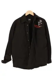 Vorschaubild 1 von Damen Jeansjacke Schwarz Gr. 36/S Streetwear Vintage Klassisch Casual