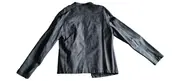 Vorschaubild 2 von Outerwear Herren Bikerjacke Kunstleder Grau Gr. M