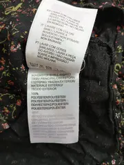 Vorschaubild 4 von Bluse Kinder Mädchen 164 Schwarz Blumenmuster Feminin Langarm