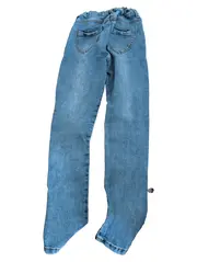 Vorschaubild 2 von Jeans Regular Fit Kinder Mädchen Blau Baumwolle Gr. 140