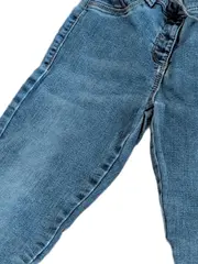 Vorschaubild 3 von Jeans Regular Fit Kinder Mädchen Blau Baumwolle Gr. 140