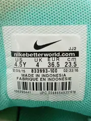 Vorschaubild 4 von FREE RN Damen Sportschuhe 36.5 Blau Sportlich Casual