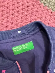 Vorschaubild 4 von Kinder Bomberjacke Sterne Blau Gr. 80