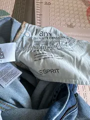 Vorschaubild 4 von Jeans Damen Straight Leg Gr. 24 Blau Casual Baumwolle