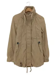 Vorschaubild 1 von Damen Parka Jacke Beige Gr. 34/XS Casual Streetwear