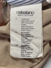 Vorschaubild 4 von Damen Parka Jacke Beige Gr. 34/XS Casual Streetwear