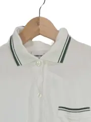 Vorschaubild 2 von Damen Hemdbluse Gr. 44 Weiß Casual Ärmellos Viskose