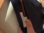 Vorschaubild 4 von Damen Langarmshirt Gr. 34/XS Blau Basic Baumwolle Rippstrick