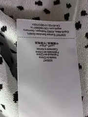 Vorschaubild 5 von Damen Pullover Punkte Langarm Viskose Schwarz Gr. 36/S
