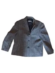 Vorschaubild 1 von Damen Blazer Gr. 44/XXL Mehrfarbig Klassisch Strukturmuster