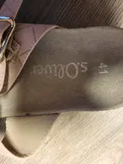 Vorschaubild 4 von Damen Zehentrenner Sandalen Rosa Gr. 41 Casual Sommer Pantoletten