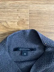 Vorschaubild 3 von Damen Pullover Strick Basic Grau Gr. 32/XXS