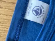 Vorschaubild 7 von Kinder T-Shirt Blau Gr. 104 Basic Baumwolle Uni Kurzarm