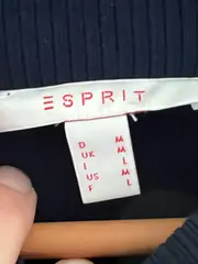 Vorschaubild 7 von Damen Freizeitkleid Gr. 38/M Blau Casual Rippstrick