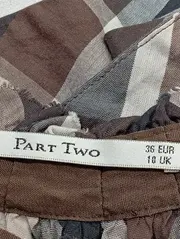 Vorschaubild 3 von Damen Freizeitkleid Gr. 36/S Mehrfarbig Kariert Vintage Casual Sommerkleid