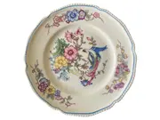 Vorschaubild 1 von Essteller Teller Vogel Blumen Dekor Porzellan Klassisch
