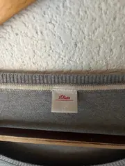 Vorschaubild 3 von Damen Pullover Grau Gr. 42 Casual Langarm