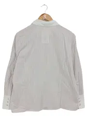 Vorschaubild 2 von SCHNITT Damen Hemdbluse Gr. 48/4XL Gestreift Mehrfarbig Klassisch