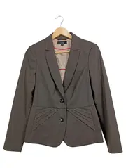 Vorschaubild 1 von Damen Business Blazer Gr. 36;S Braun Strukturmuster Elegant