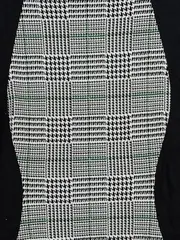 Vorschaubild 2 von Damen Etuikleid Business Karomuster Kurzarm Gr. 42/XL