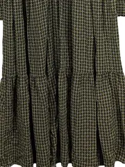 Vorschaubild 4 von FREE/QUENT Damen Freizeitkleid Grün Gemustert Viskose Gr. L