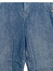 Vorschaubild 4 von Damen High Waist Jeans Hose W34 Blau Loose Fit