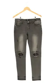 Vorschaubild 1 von Destroyed Jeans Herren Grau W32/48/M Streetwear